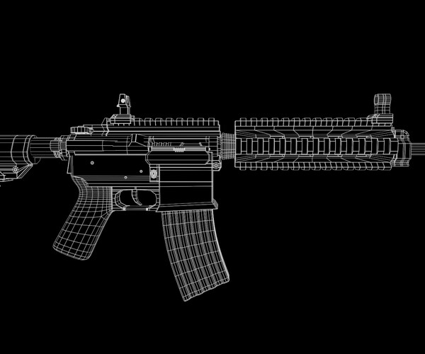 ArtStation - M416 | Game Assets