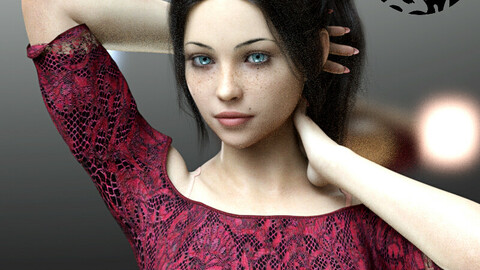 Julie for Genesis 8 Female