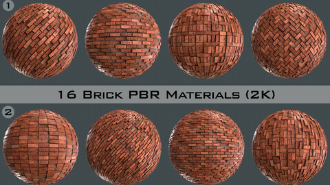 Brick Real PBR Material