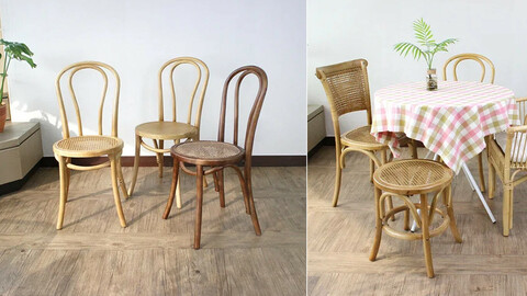 Libratan wooden chair 2colors