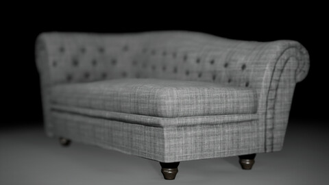 Sofa Button (Game Ready Model)