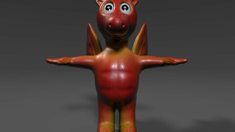 Baby Dragon (Game Ready Character)