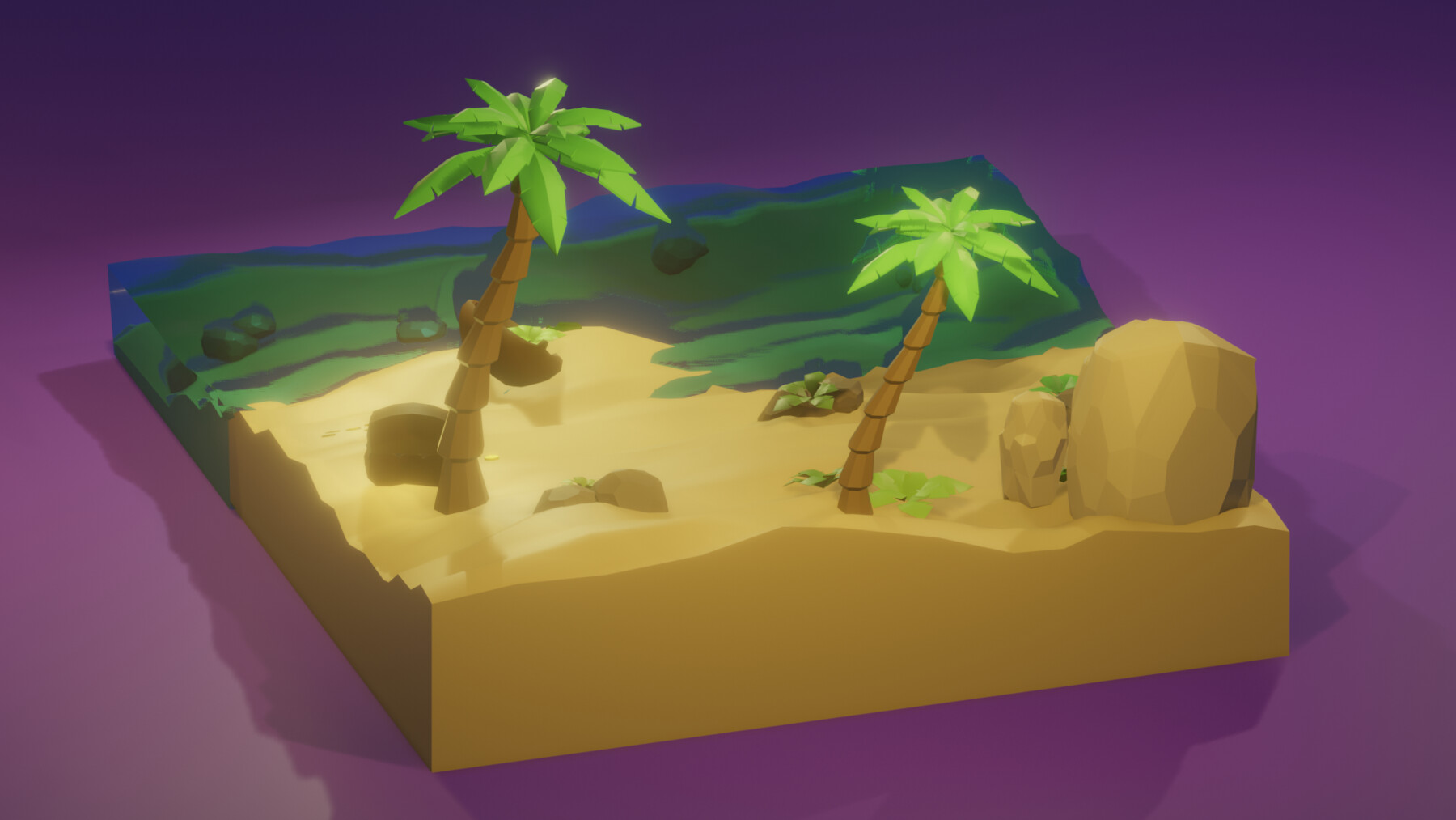 ArtStation - Summer Beach | Game Assets