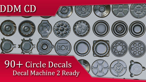 Ddm Cd (Circle Decals)| Decal Machine 2 Ready Pack