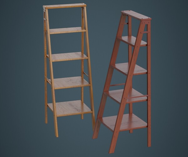 ArtStation Step Ladder 1A Game Assets