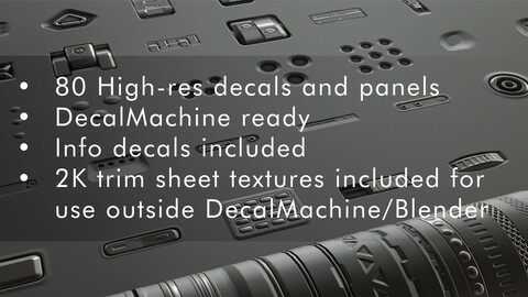 Tech Essentials Decal / Trim Sheet Pack