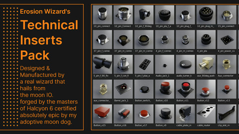 Blender Technical Inserts Pack