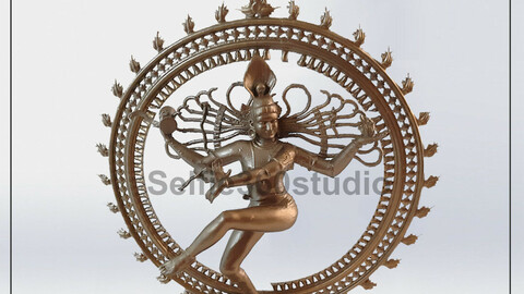 natraj Idol 3D Printable model