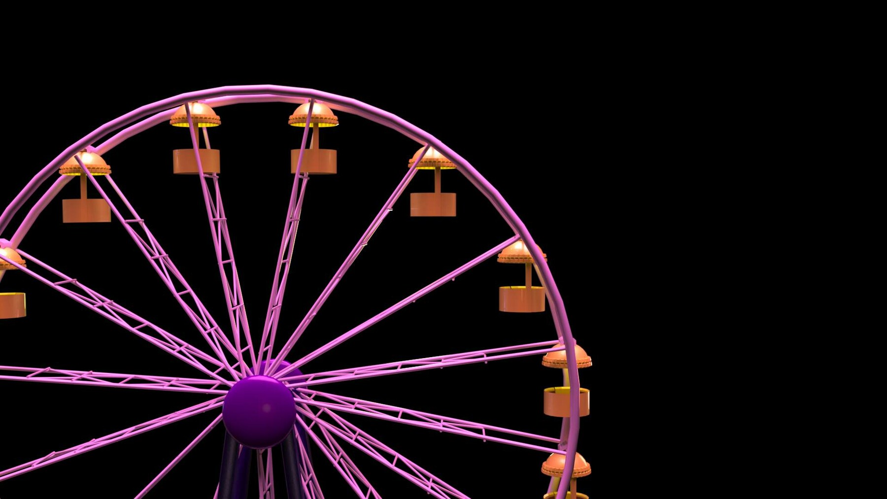 ArtStation ferris wheel Game Assets