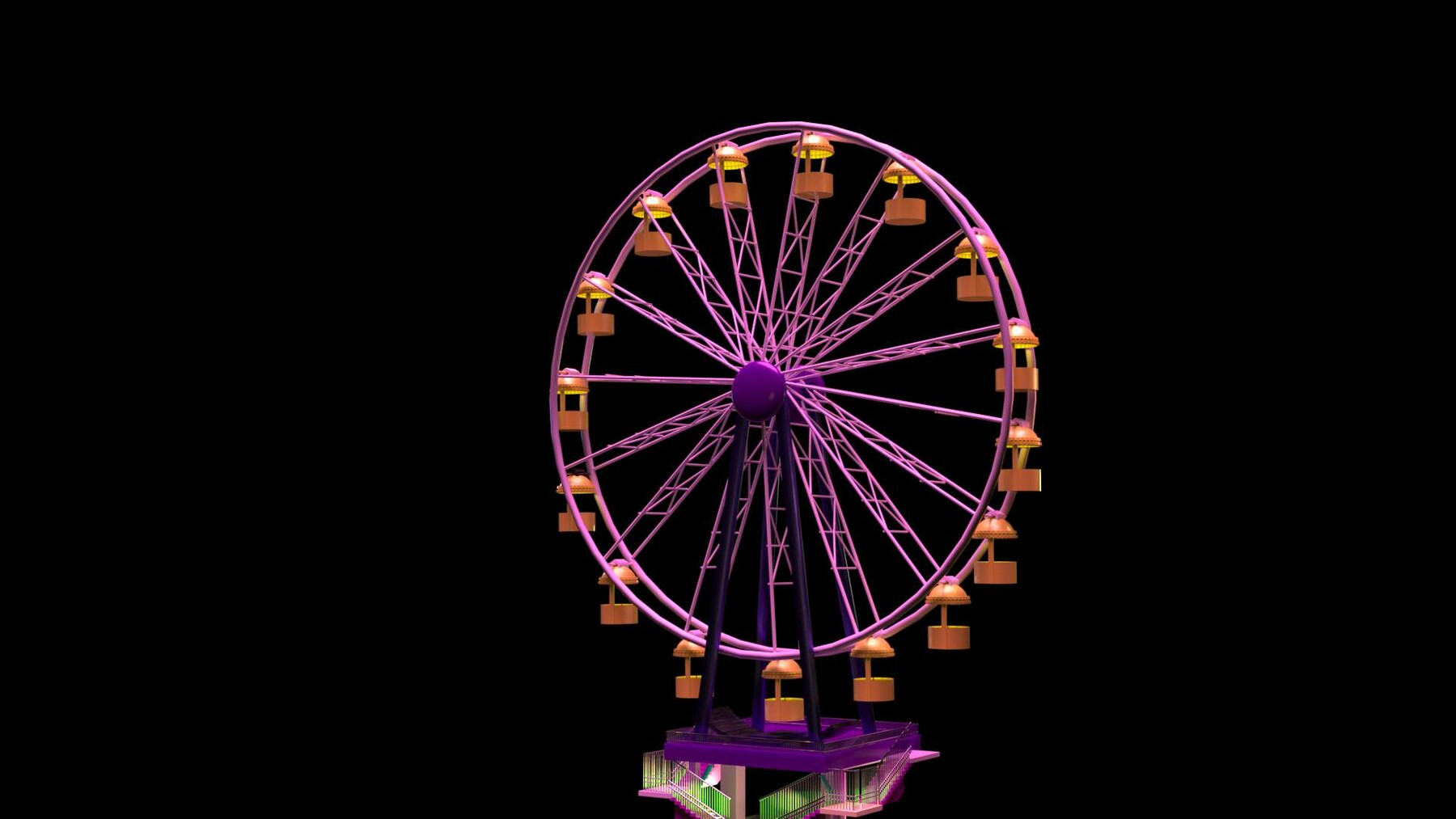 ArtStation - ferris wheel | Game Assets