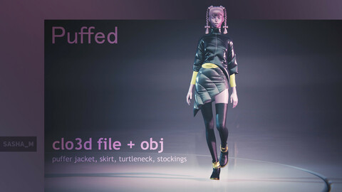 Female look "Puffed"