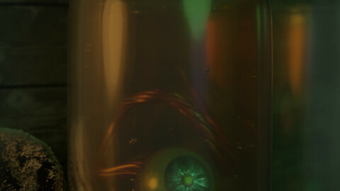 The eye in the jar