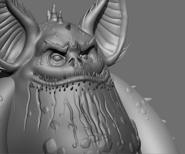 ArtStation - Monster 3d Print Model | Resources