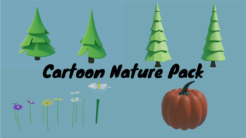 Cartoon Nature Pack 🌲