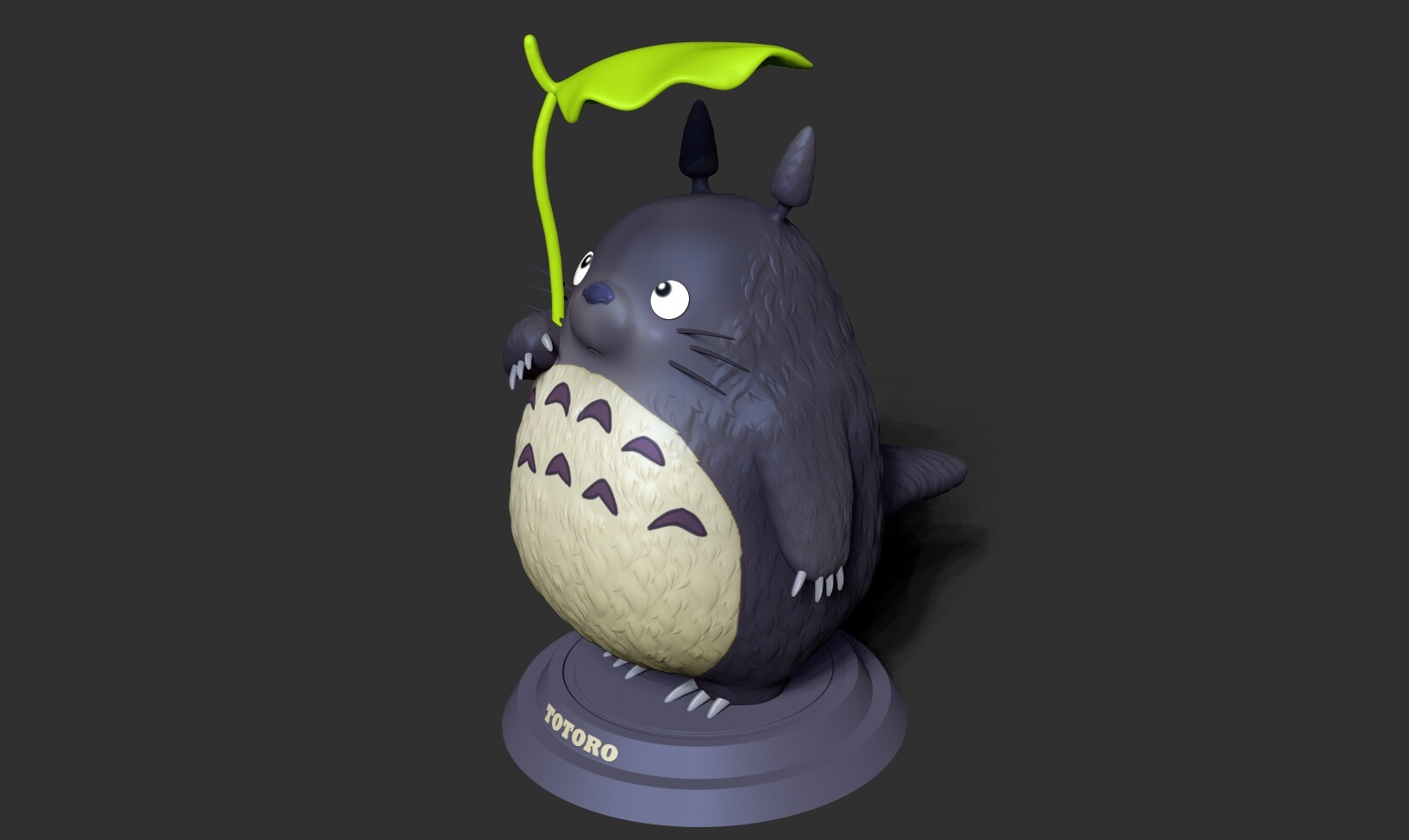 STL file Totoro Family- MY NEIGHBOR TOTORO-となりのトトロ-STUDIO GHIBLI-FANART  👪・Design to download and 3D print・Cults