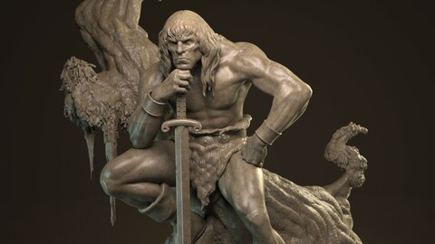 Conan 3D printable model