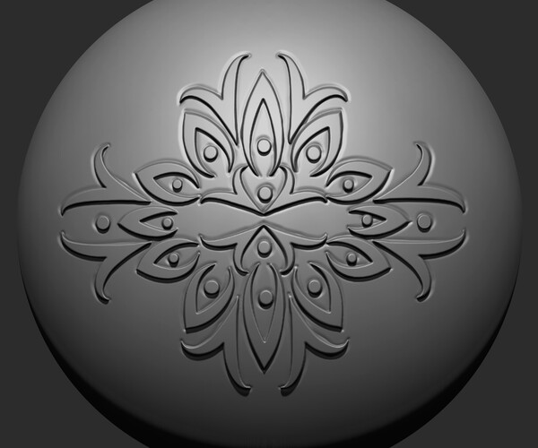 ArtStation - Ornament VDM Brush Pack Vol4 30 in One | Brushes