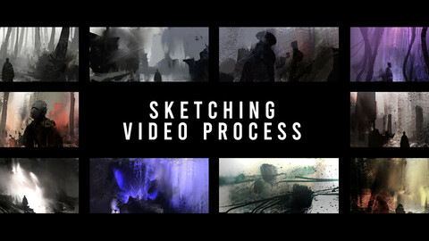 Sketching video process