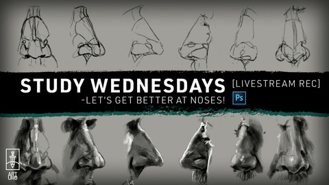 MAR-17 LiveStream: Let's Study Noses - with art.uro