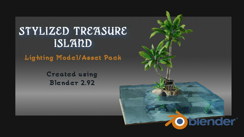 Stylized Treasure Island