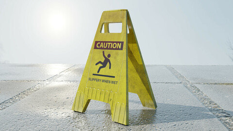 Wet Floor Sign
