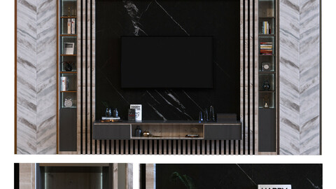 tv wall set 015