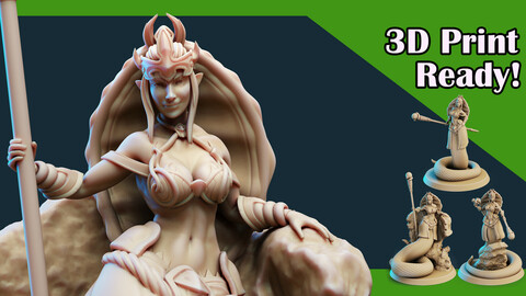 3D Printable Medusa Mystic Bundle