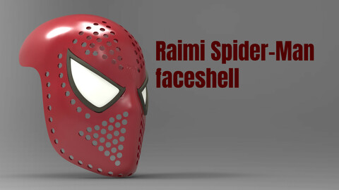 3D file FACESHELL THE AMAZING SPIDER-MAN 2 (2014) 🦸‍♂️・Design to download  and 3D print・Cults