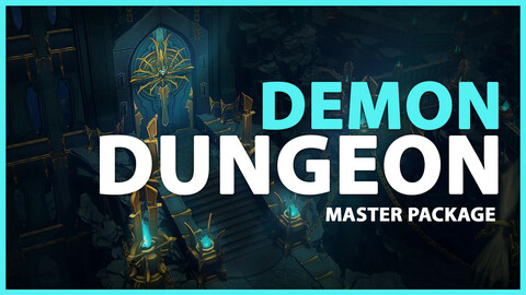 Demon Dungeon Master Package UE4 & Unity