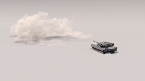 Houdini Tank Firing VFX