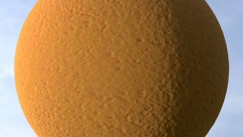 Yellow Wall 1 PBR Material