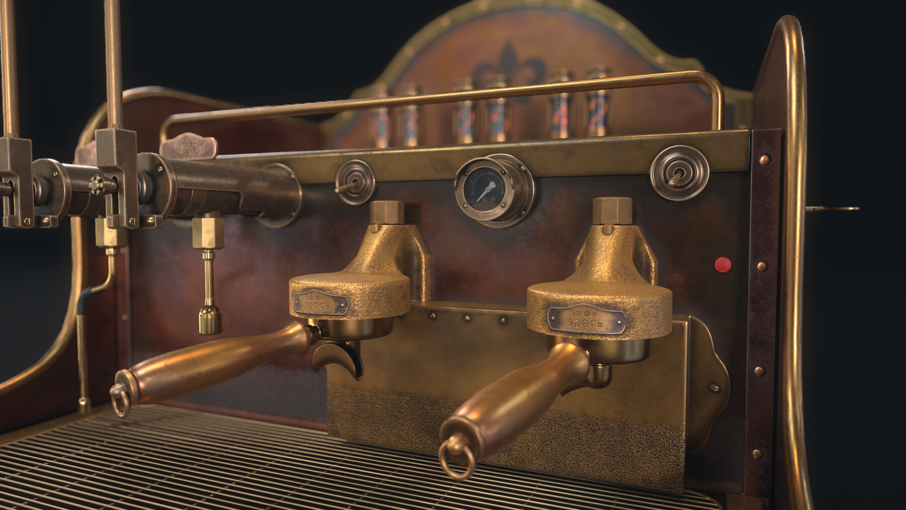 ArtStation coffee maker Game Assets