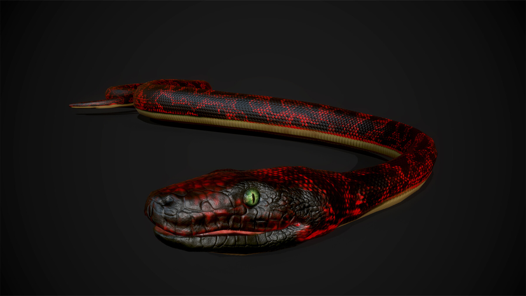 ArtStation - 3D Google Snake (without the snake)