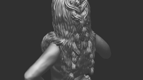 3D Model Female Asset