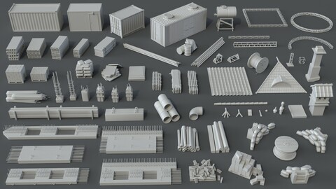 Construction Pack- 66 pieces