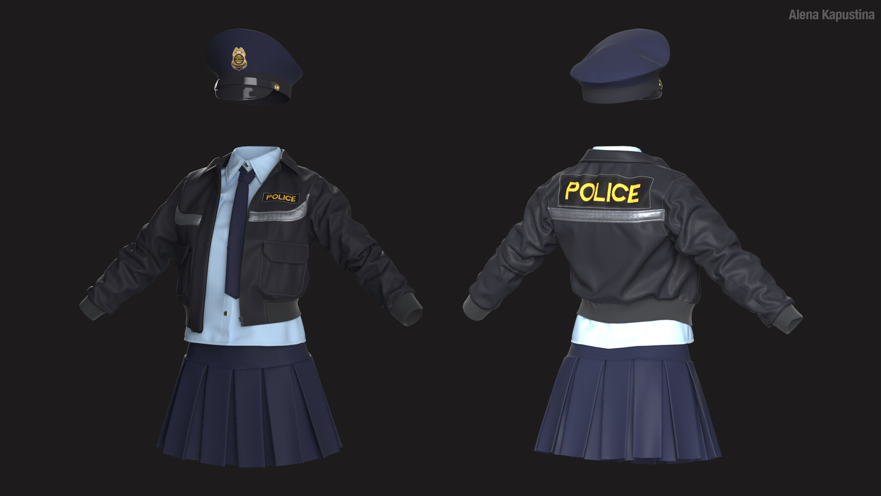 ArtStation - Baseball uniform / Marvelous Designer / Clo 3D project + obj