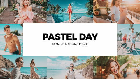 20 Pastel Day LUTs and Lightroom Presets