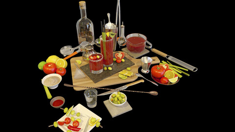 Cocktail Set Bloody Mary