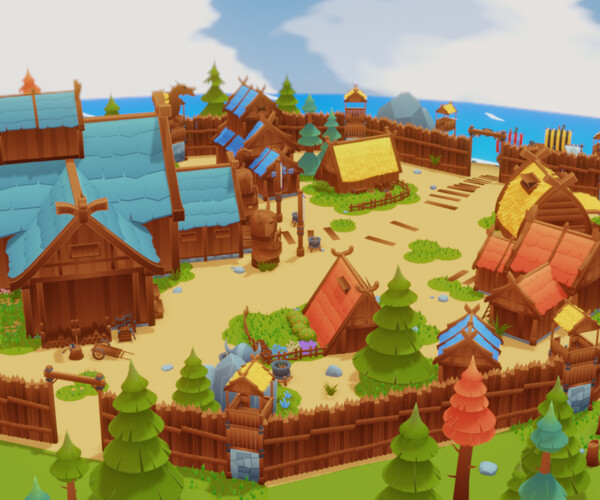 ArtStation - Vikings Asset Pack | Game Assets