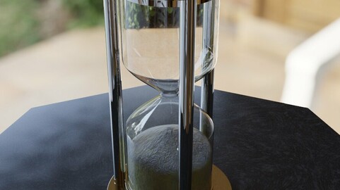 Hourglass + Blender customizable shader