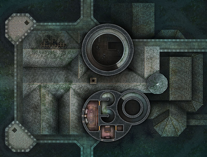 castle of ravenloft map