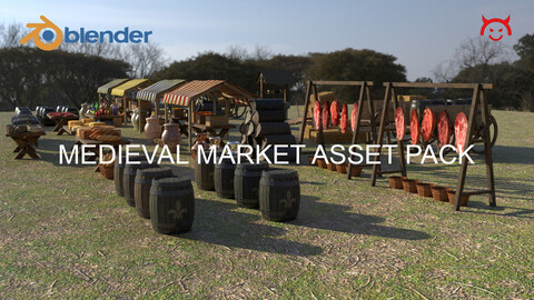 Medieval Market Asset Pack