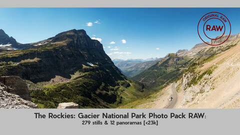 The Rockies: Glacier National Park Photo Pack RAW