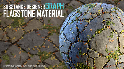 Flagstone Material - Substance Designer