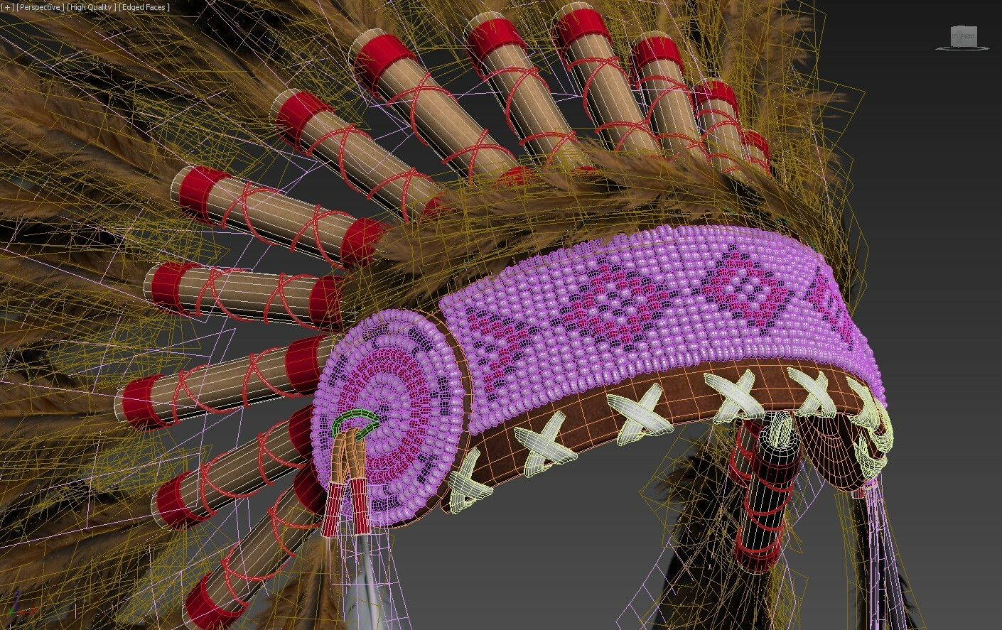 Artstation Native American Headdress Resources 