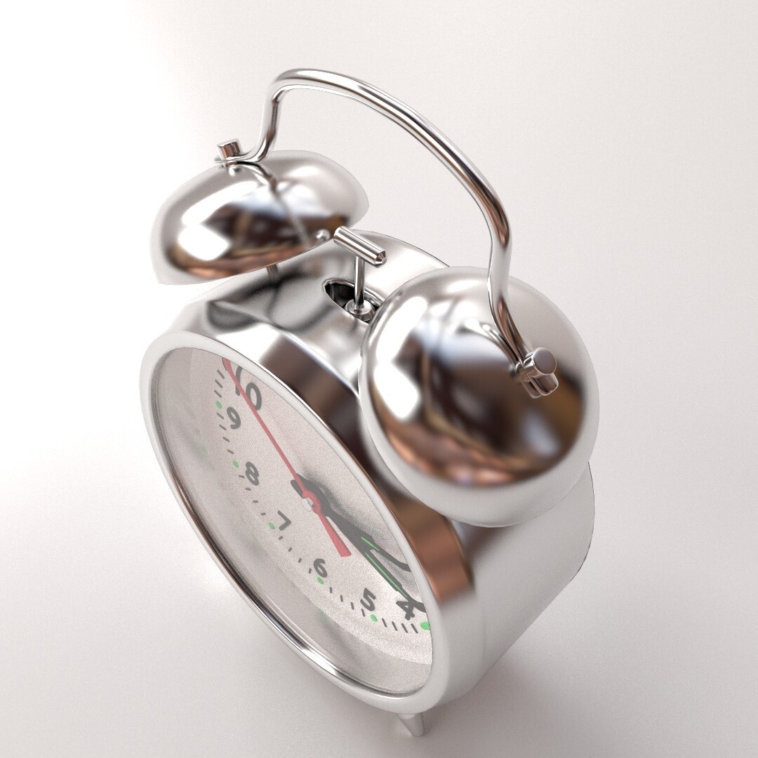 ArtStation Alarm Clock Game Assets