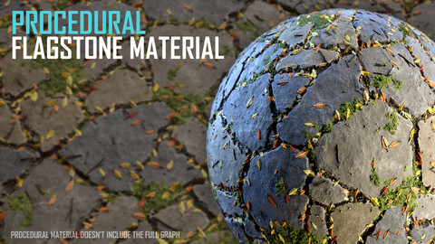 Flagstone Material - Procedural