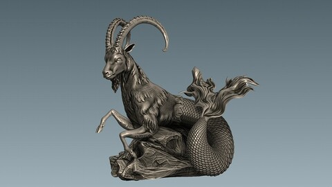 Sculpt Capricorn in ZBrush