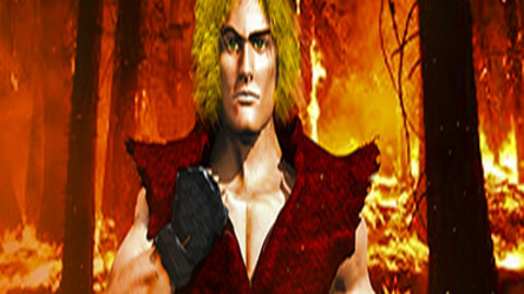 ken street fighter 3d art design wallpaper