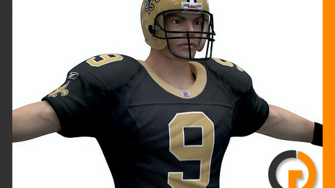 NFL Player New Orleans Saints - Rigged